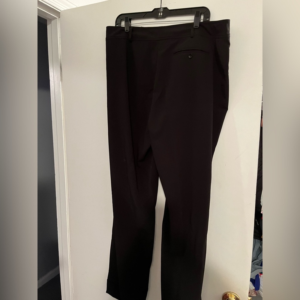 18 W long black pants